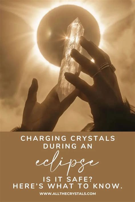 Charge Your Crystals During the Solar Eclipse for Enhanced Energy and Healing