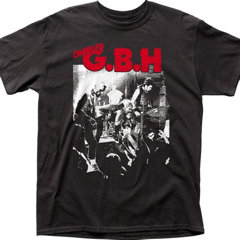 Charged GBH T-Shirt: Defiance and Dissent in Subcultural Style