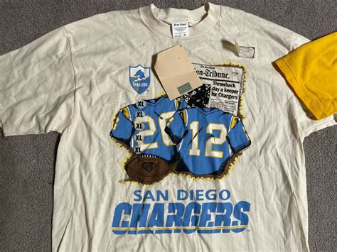 Chargers Vintage Shirts: A Piece of History