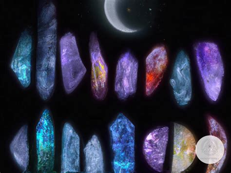 Charging Crystals: Harnessing the Lunar Energy