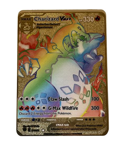 Charizard VMAX Rainbow Rare (Hidden Fates)