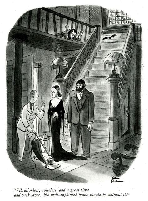 Charles Addams' original cartoons in the 1930s