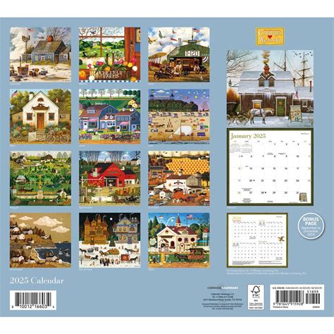 Charles Wysocki Americana Wall Calendar Doc