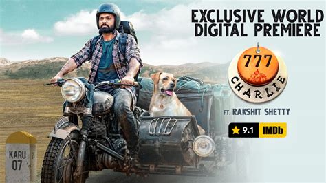 Charlie 777: An Unforgettable Cinematic Experience Now Available for Your Viewing Pleasure in Kannada