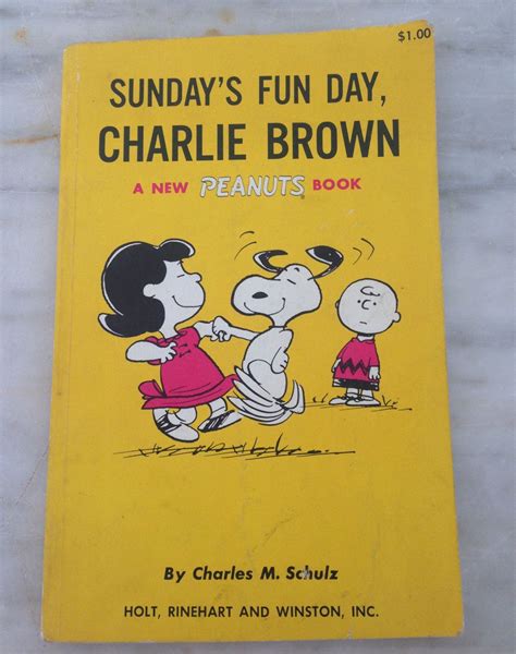 Charlie Brwon Vintage 4 Volume Set Peanuts Sunday s Fun Day Charlie Brown You Need Help Charlie Brown and You re Out of Your Mind Charlie Brown Doc
