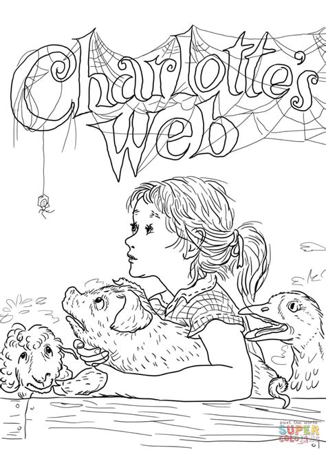 Charlotte s Web Coloring and Activity Book and Stickers Reader