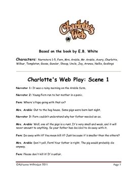 Charlottes Web Readers Theatre Ebook Kindle Editon