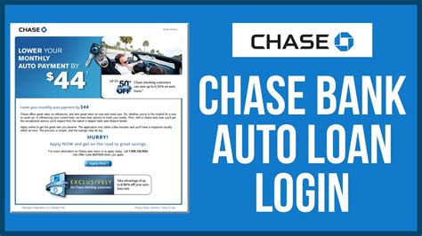 Chase Bank Auto Loan Phone Number: 1-800-336-6677