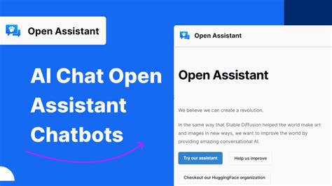 Chatbot AI Chat Open Assistant: The Ultimate Guide