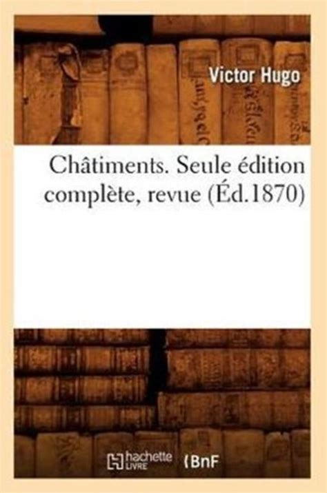 Chatiments Seule Edition Complete Revue Ed1877 Litterature French Edition PDF