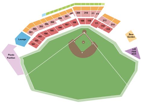 Chattanooga Lookouts Seating Chart
