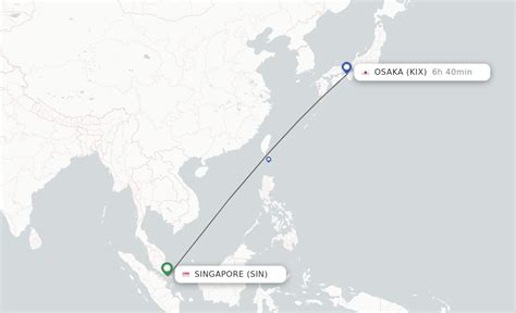 Cheap Direct Flight from Singapore to Osaka: Fly for Less