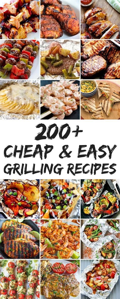 Cheap and Easy Grill Recipes PDF