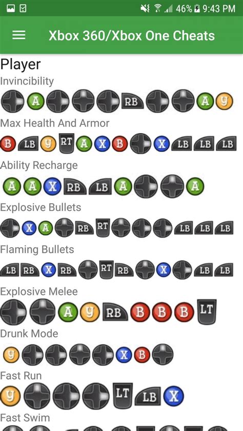 Cheat Codes for GTA V on Xbox One