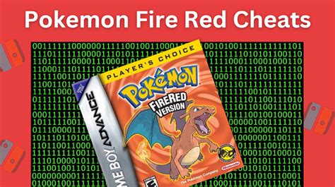 Cheats Pokemon Fire Red Gameshark: Master Your Game