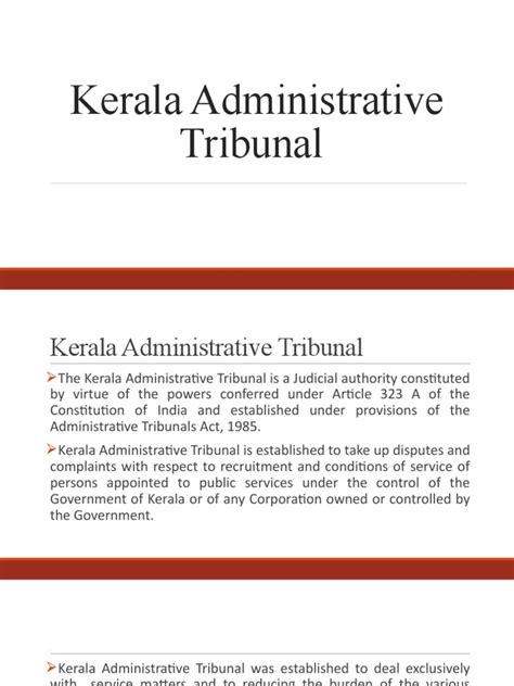 Check Kerala Administrative Tribunal Case Status with Ease and Efficiency