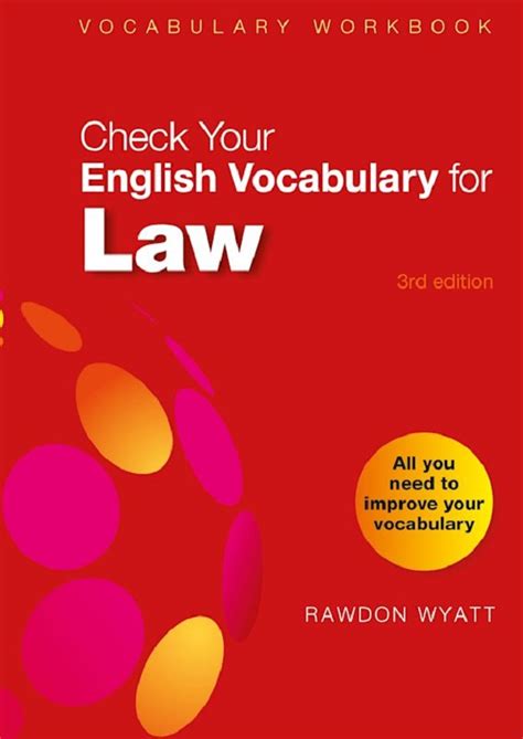 Check Your English Vocabulary for Law All You Need to Improve Your Vocabulary 1st Edition Epub