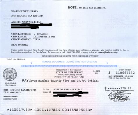 Check Your NJ Tax Return Status