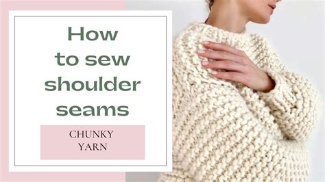 Check the shoulder seams: