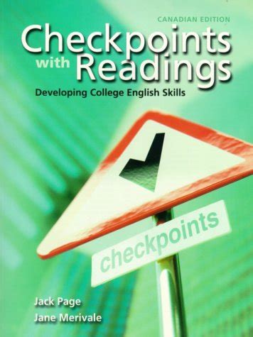 Checkpoints With Readings Developing College English Skills Reader