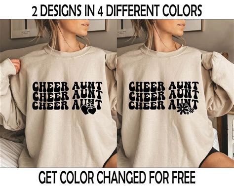 Cheer Aunt Shirts: A Symbol of Pride and Support