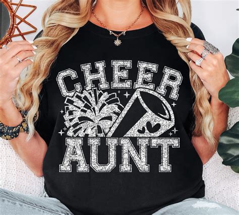 Cheer Aunt T-Shirts: A Celebration of Support, Pride, and Cheerleading Spirit