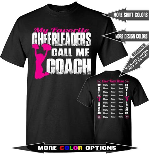 Cheer Coach Shirts: A Guide to Finding the Perfect One