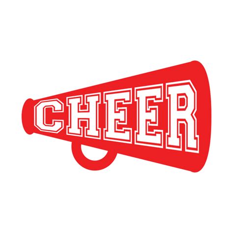 Cheer Megaphone Template