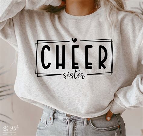 Cheer Sister Shirts: A Cheerful Expression of Siblinghood