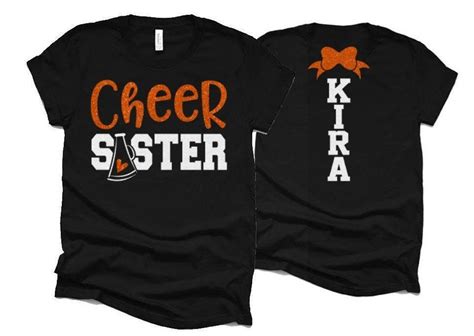 Cheer Sister Shirts: The Perfect Way to Show Your Team Spirit