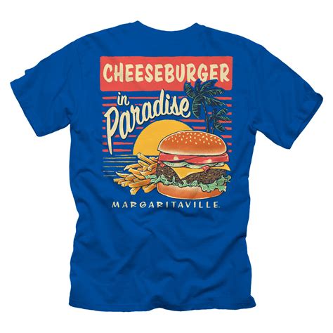 Cheeseburger in Paradise Shirt: A Culinary Fashion Statement