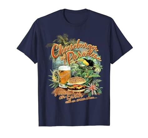 Cheeseburger in Paradise T-shirt: A Symbol of Nostalgia and Indulgence