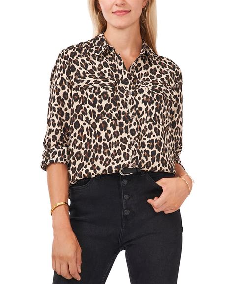 Cheetah Print Button Down Shirt: Unleash Your Wild Style