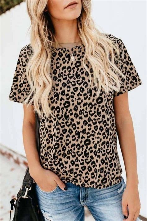 Cheetah Print Tee Shirt: The Timeless Style That Never Goes Out of Style