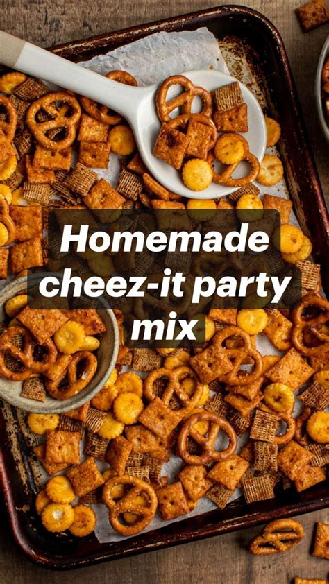 Cheez-It Party Mix: The Ultimate Cheesy Extravaganza