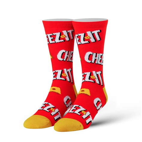 Cheez-It Socks: