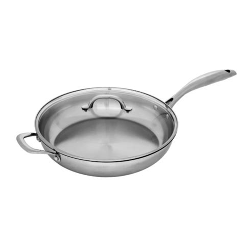 Chefs Catalog Saute Pan With Lid