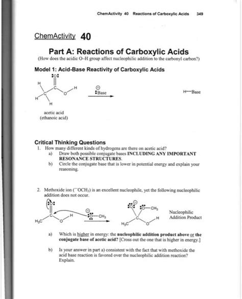 Chemactivity 40 Answers PDF