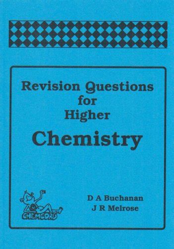 Chemcord Higher Chemistry Answers Kindle Editon