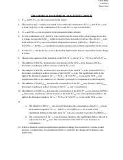 Chemical Equilibrium Qualitative Aspects Answers Doc