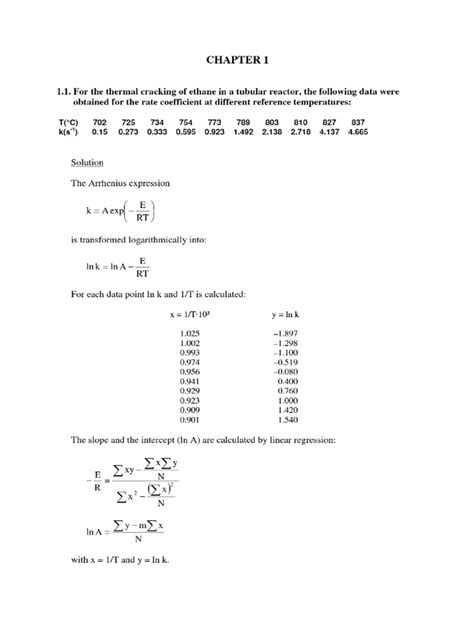 Chemical Reactor Analysis And Design Solution Manual PDF