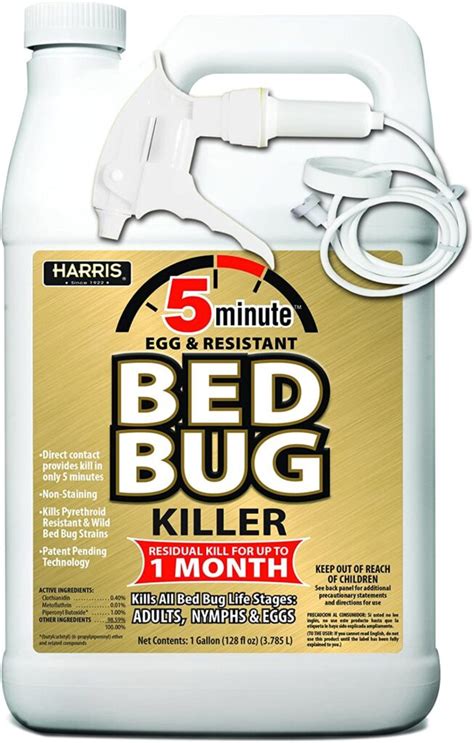 Chemical bed bug killers