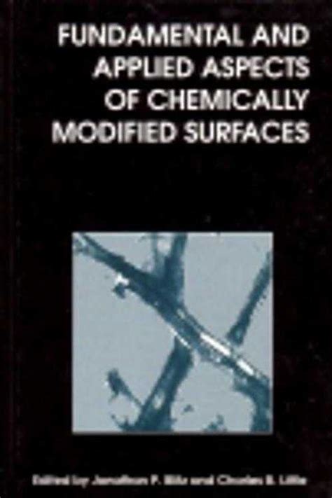 Chemically Modified Ssurfaces Epub