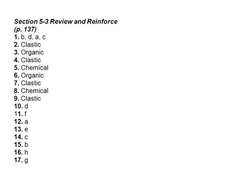 Chemistry 101 Section Review Answers Doc