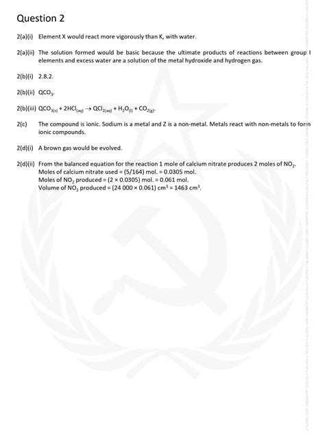 Chemistry Answers For May June 2014 Doc