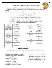 Chemistry Cookie Mole Project Answer Key Kindle Editon