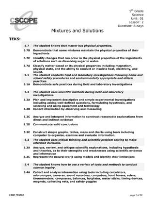 Chemistry Cscope Answers 2013 Reader