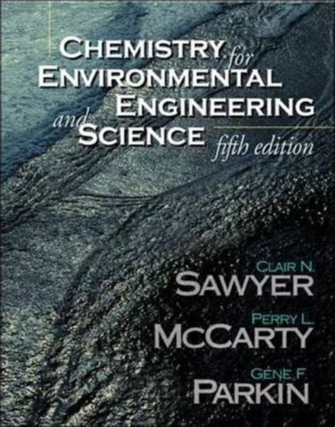 Chemistry Environmental Engineering Science Ebook PDF