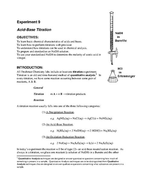 Chemistry Lab 39 Acid Base Titration Answers PDF