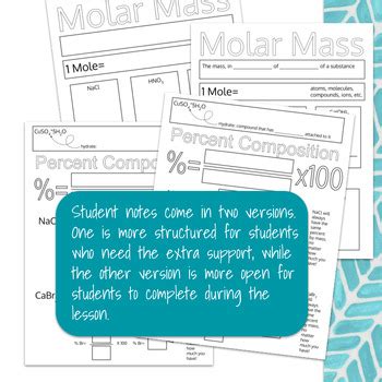 Chemistry Molar Mass And Percent Composition Answers Reader